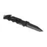 Smith Border Guard Swbg2ts Serrated Tanto Folder Lommekniv, Black, One Size