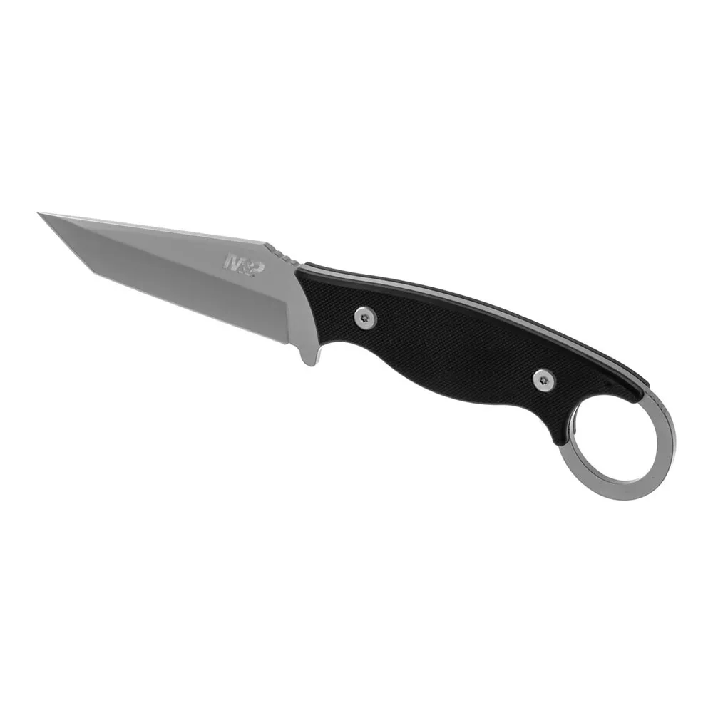Smith Extreme Ops Chokehold Karambit Fixed Kniv, Black, One Size Smith Extreme Ops Chokehold Karambit Fixed Kniv, Black, One Size