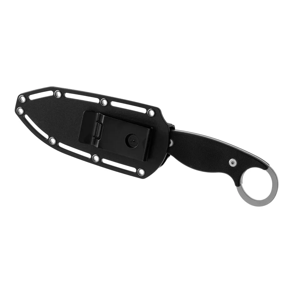 Smith Extreme Ops Chokehold Karambit Fixed Kniv, Black, One Size Smith Extreme Ops Chokehold Karambit Fixed Kniv, Black, One Size