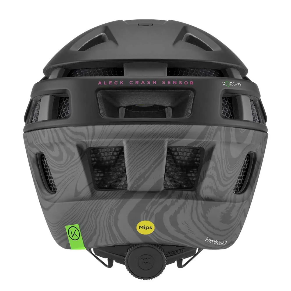 Smith Forefront 2 Mips Aleck Cs Mtb-hjelm, Matte black topo Smith Forefront 2 Mips Aleck Cs Mtb-hjelm, Matte black topo