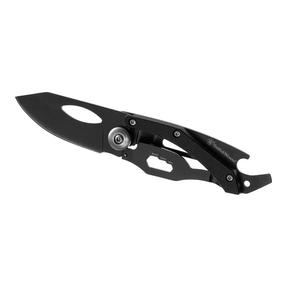 Smith Pocket Multi-tool Folding Lommekniv, Black, One Size Smith Pocket Multi-tool Folding Lommekniv, Black, One Size