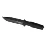 Smith Search&rescue Tanto Fixed Blade Kniv, Black, One Size