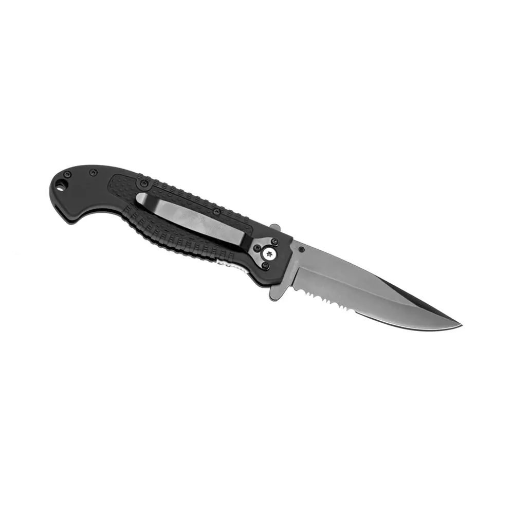 Smith Special Tactical Cktacbs Serrated Folder Lommekniv, Black, One Size Smith Special Tactical Cktacbs Serrated Folder Lommekniv, Black, One Size