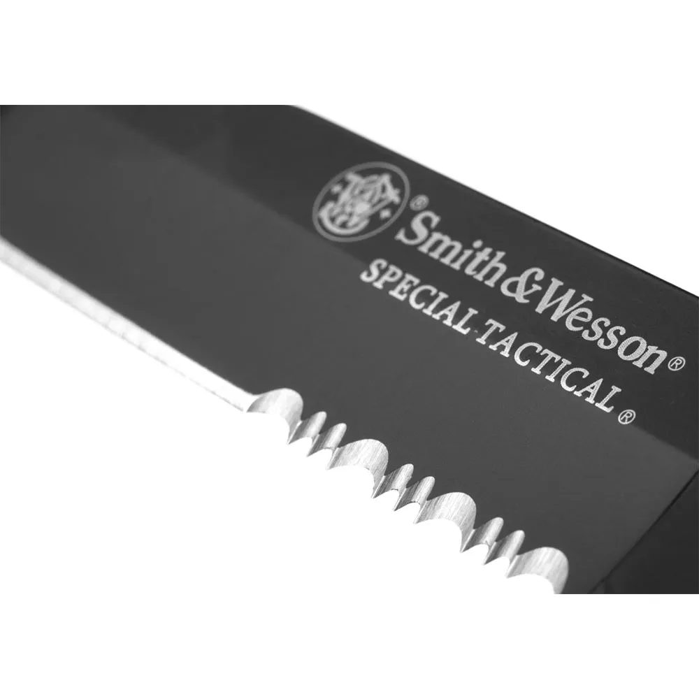 Smith Special Tactical Cktacbs Serrated Tanto Folder Lommekniv, Black, One Size Smith Special Tactical Cktacbs Serrated Tanto Folder Lommekniv, Black, One Size