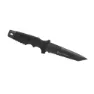 Smith Sw7s Fixed Blade Serrated Tanto Kniv, Black, One Size