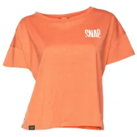 Snap Climbing Crop Hemp Kortarmet T-skjorte