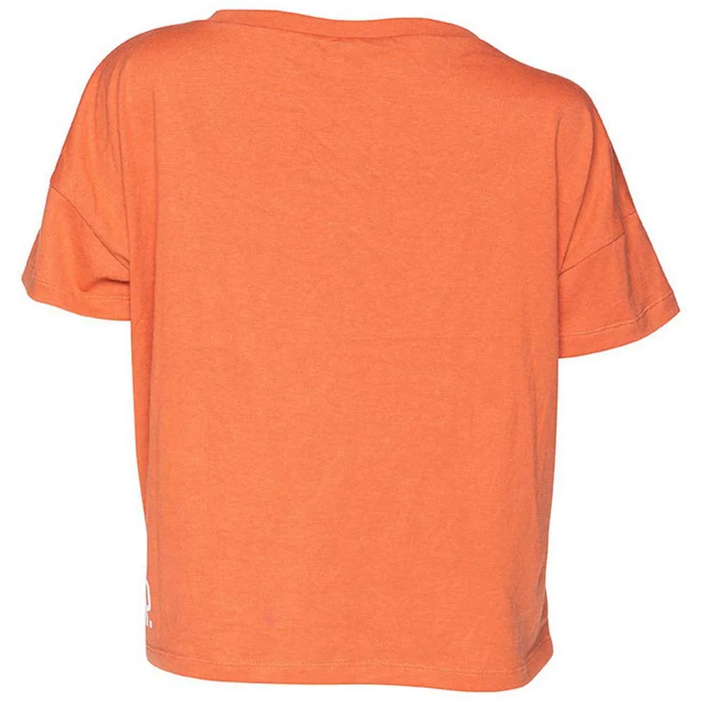 Snap Climbing Crop Hemp Kortarmet T-skjorte, Terracota Snap Climbing Crop Hemp Kortarmet T-skjorte, Terracota