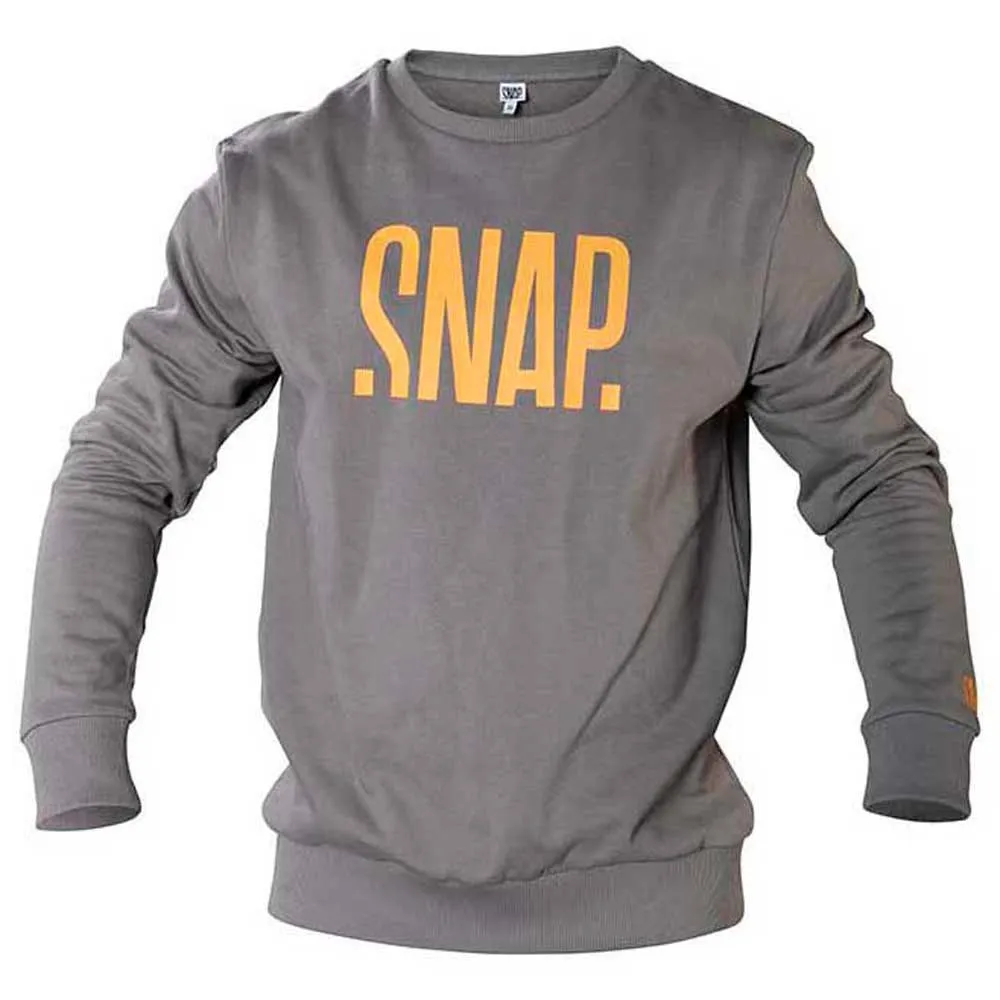 Snap Climbing Logo Genser, Dark grey