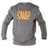 Snap Climbing Logo Genser, Dark grey