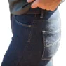 Snap Climbing Skinny Jean Bukser, Blue denim