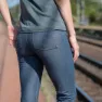 Snap Climbing Skinny Jean Bukser, Blue denim