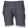 Snap Climbing Slim Jean Korte Jeans, Black denim