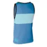 Snap Climbing Two-colored Pocket Ermeløs T-skjorte, Steel blue
