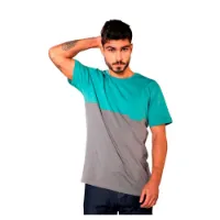 Snap Climbing Two-colored Pocket Kortarmet T-skjorte