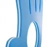 Softee Hand Flytematte unisex, Multicolour, 3cm