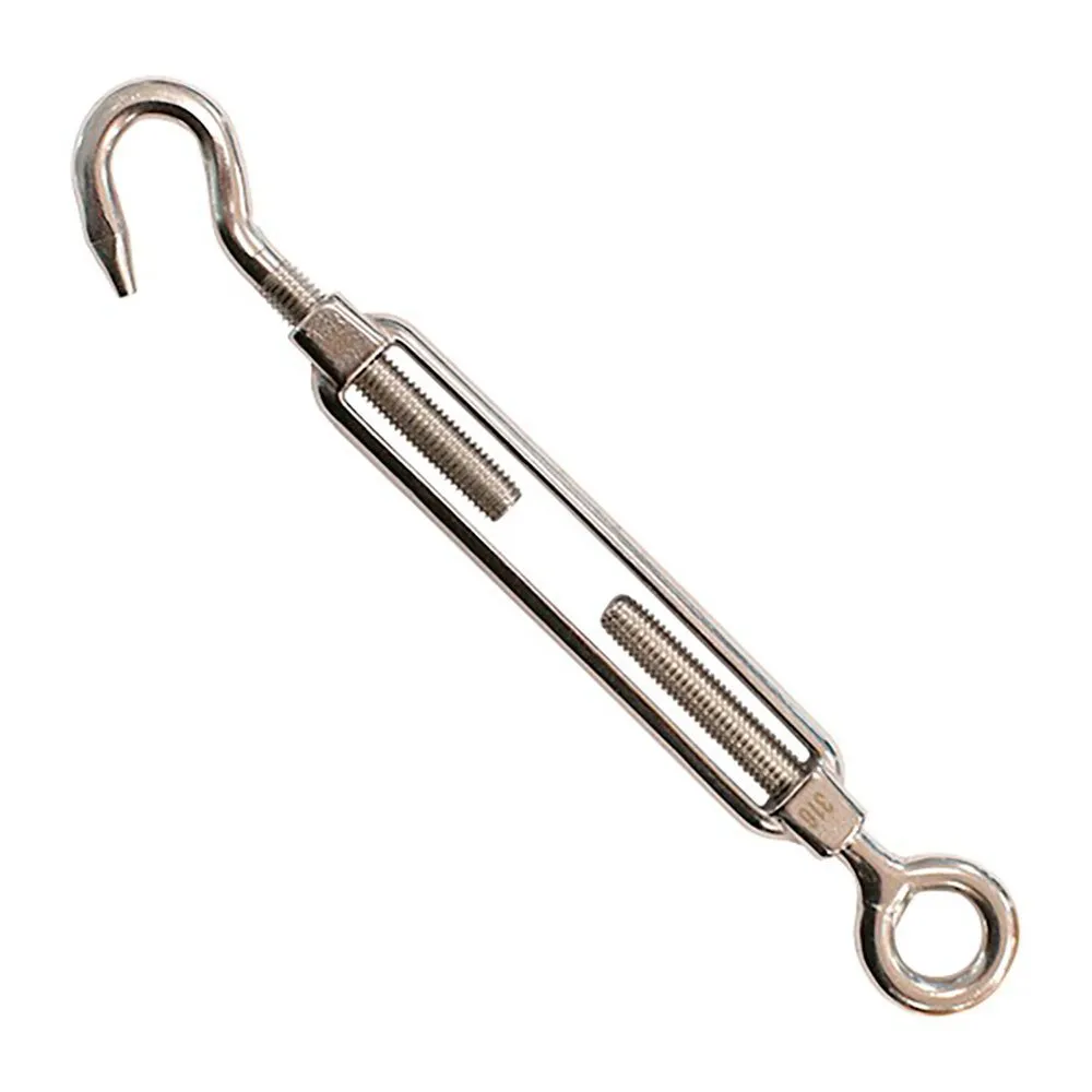 Softee Svingel Med øye Og Krok I Rustfritt Stål unisex, Chrome, One Size