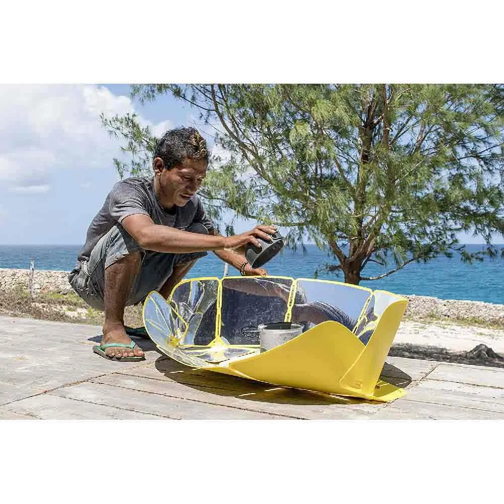Solar Brother Sungood Sammenleggbart Solkjøkken, Yellow, One Size Solar Brother Sungood Sammenleggbart Solkjøkken, Yellow, One Size