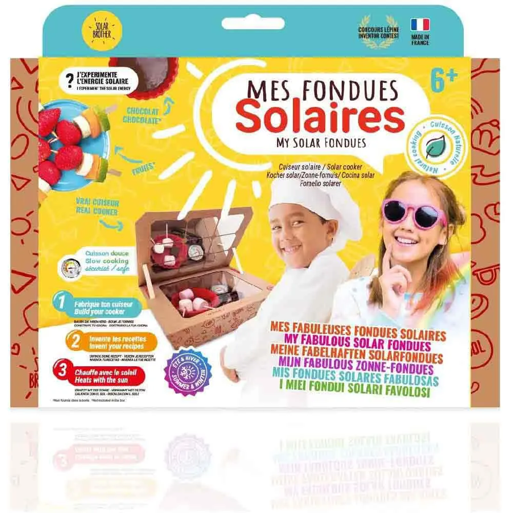 Solar Brother Sunlab Kids Solkjøkken, Yellow / brown, One Size