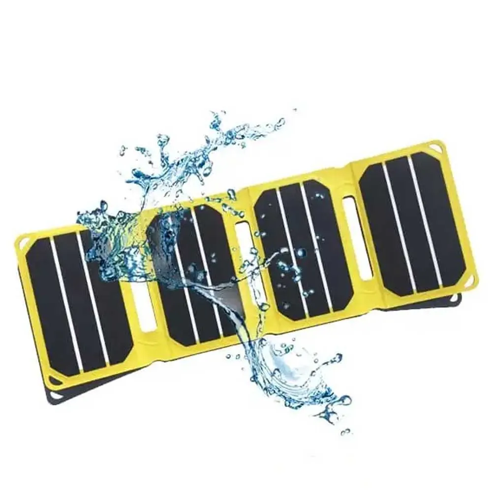 Solar Brother Sunmoove Solcellelader 6.5w, Yellow / black, One Size