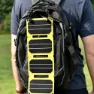 Solar Brother Sunmoove Solcellelader 6.5w, Yellow / black, One Size