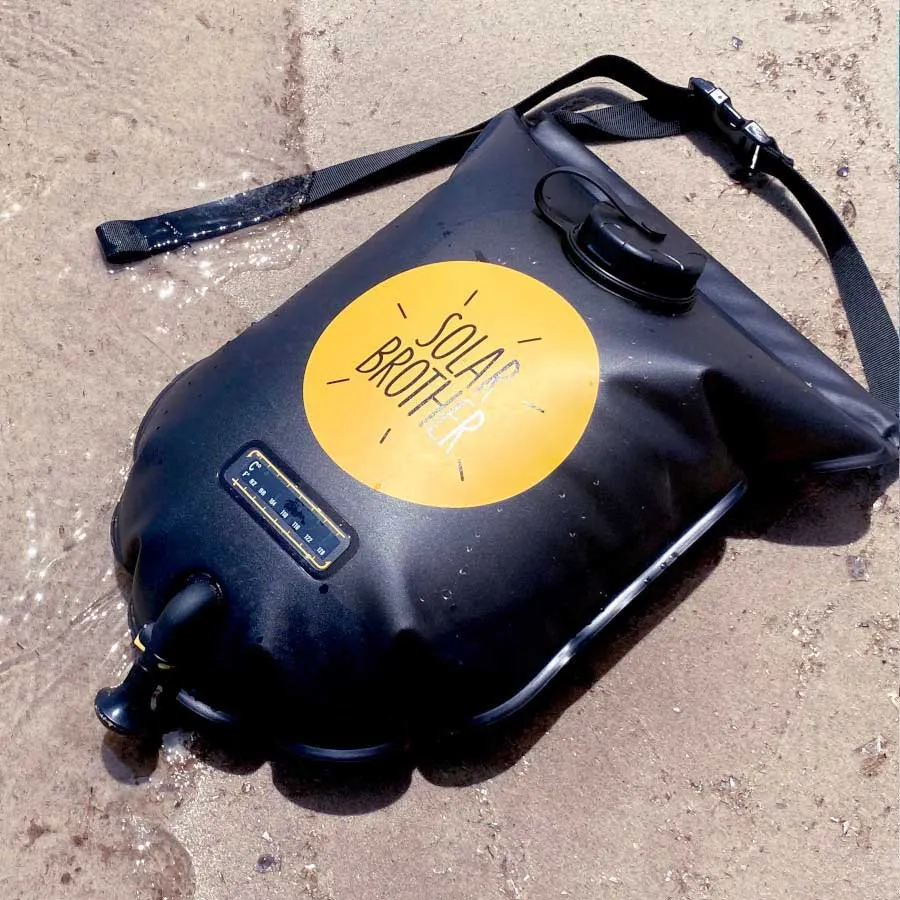 Solar Brother Sunwater Solar 15l Dusj, Black / yellow, One Size Solar Brother Sunwater Solar 15l Dusj, Black / yellow, One Size