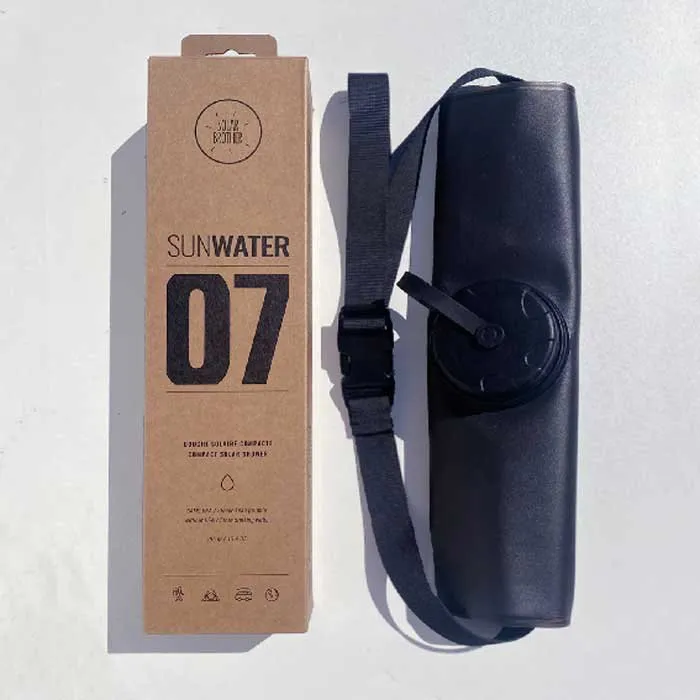 Solar Brother Sunwater Solar 7l Dusj, Black / yellow, One Size Solar Brother Sunwater Solar 7l Dusj, Black / yellow, One Size