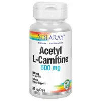 Solaray Acetyl L-carnitine 500 Mg 30 Enheter