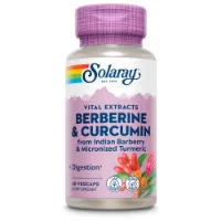Solaray Berberin+gurkemeie 600 Mg 60 Enheter