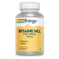 Solaray Betaine Hcl With Pepsin 250mg Enzymes And Digestive Aids Kapsler 180 Enheter Solaray Betaine Hcl With Pepsin 250mg Enzymes And Digestive Aids Kapsler 180 Enheter