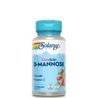 Solaray D-Mannose CranActin C-Vitamin 60 kapsler