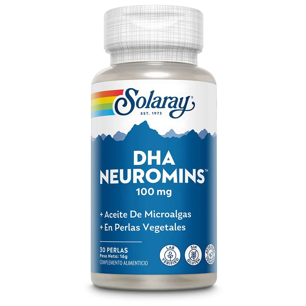Solaray Dha Neuromins 100 Mg 30 Enheter, One size, One Size