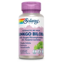 Solaray Ginkgo Biloba 60mg Kapsler 60 Enheter