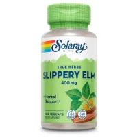 Solaray Glatt Elm Bark 400mg 100 Enheter