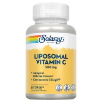 Solaray Liposomal Vitamin C 500mg Kapsler 100 Enheter Solaray Liposomal Vitamin C 500mg Kapsler 100 Enheter