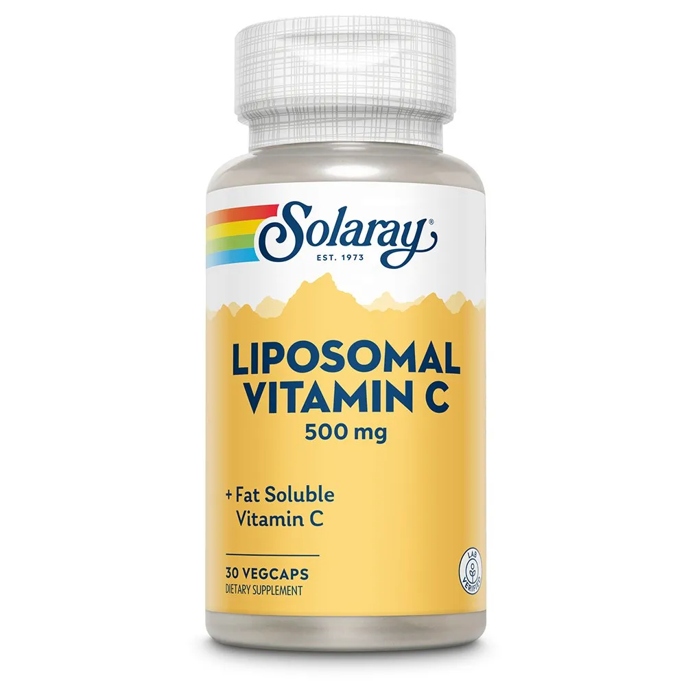 Solaray Liposomal Vitamin C 500mg Vitamins Kapsler 30 Enheter, One size