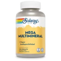 Solaray Mega Multi Mineral Kapsler 120 Enheter