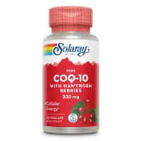 Solaray Pure Coq10 200mg Antioxidant Kapsler 30 Enheter