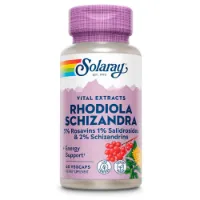 Solaray Rhodiola+schisandra 500 Mg 60 Enheter