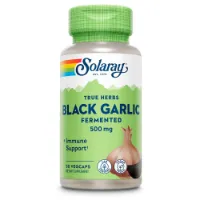 Solaray Sort Hvitløksløk 500 Mg 50 Enheter Solaray Sort Hvitløksløk 500 Mg 50 Enheter