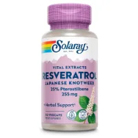 Solaray Super Resveratrol 250mg Kapsler 30 Enheter