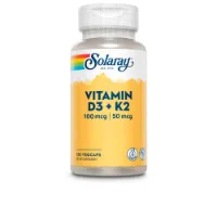 Solaray Vitamin D3+k2 Kapsler 120 Enheter Solaray Vitamin D3+k2 Kapsler 120 Enheter