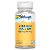 Solaray Vitamin D3+k2 (mk7) 60 Enheter