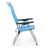 Solenny 5-posisjons Sammenleggbar Lenestol 114x67x63 Cm unisex