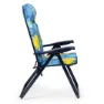Solenny 6-posisjoners Sammenleggbar Lenestol 114x7x2 Cm unisex, Blue / yellow, One Size