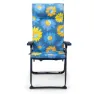 Solenny 6-posisjoners Sammenleggbar Lenestol 114x7x2 Cm unisex, Blue / yellow, One Size