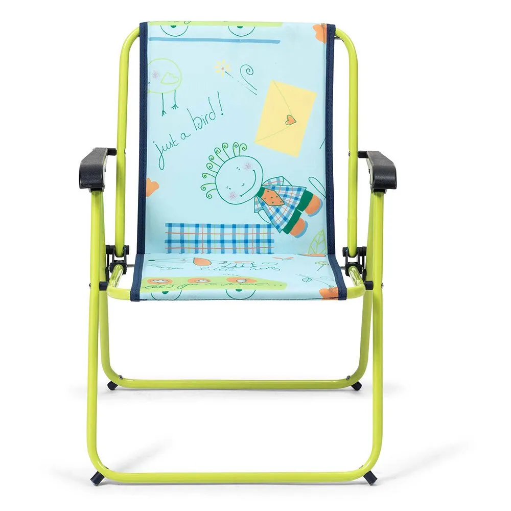 Solenny Aluminium Fast Sammenleggbar Stol For Spedbarn 52x42x40 Cm unisex, Green / blue, One Size Solenny Aluminium Fast Sammenleggbar Stol For Spedbarn 52x42x40 Cm unisex, Green / blue, One Size