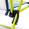 Solenny Aluminium Fast Sammenleggbar Stol For Spedbarn 52x42x40 Cm unisex, Green / blue, One Size