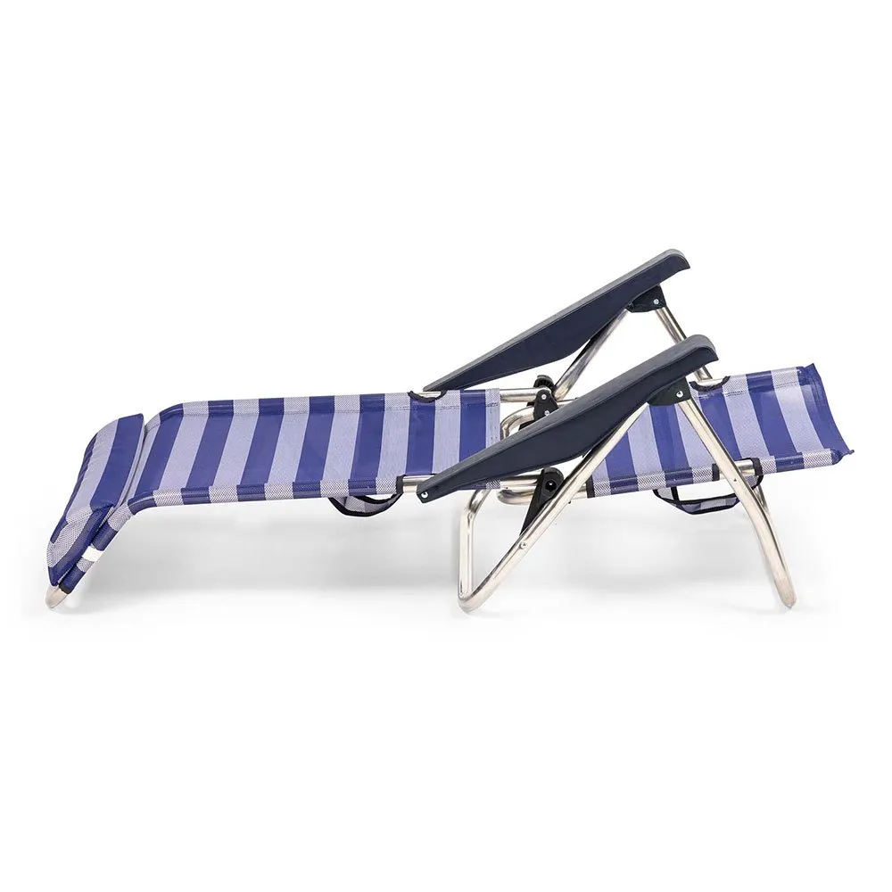 Solenny Lav Sammenleggbar Stol 4 Posisjoner 83x77x60 Cm unisex