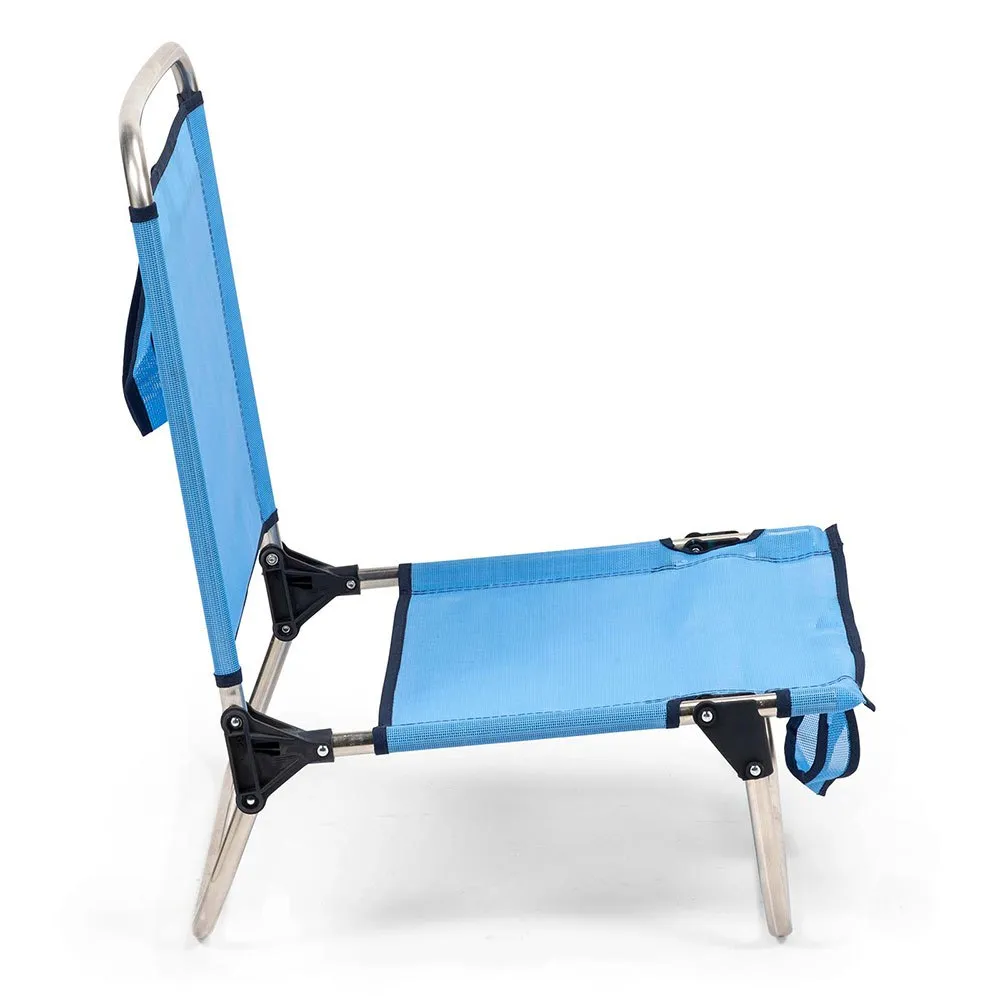 Solenny Lav Sammenleggbar Stol I Aluminium 63x54x50 Cm unisex, Blue, One Size