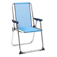 Solenny Sammenleggbar Stol I Aluminium 89x55x53 Cm unisex